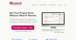 Desktop Screenshot of freelancify.com